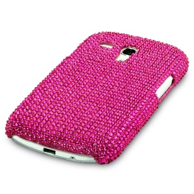 Bling Bling -kuori Samsung Galaxy S3 mini i8190:lle (Magenta) Rosa