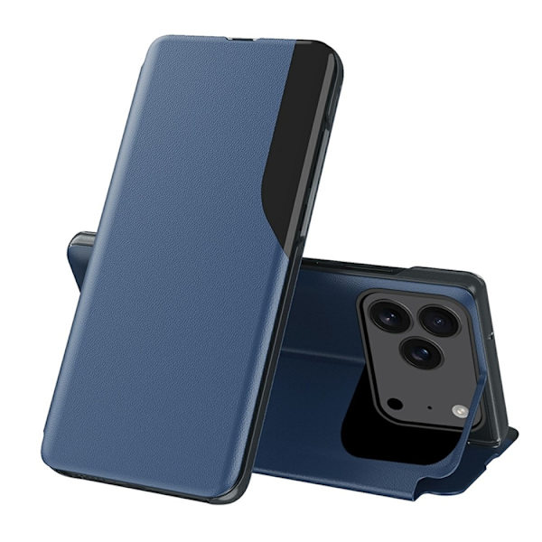 Amorus Mobilskal till iPhone 17 Pro Folio Flip Stativ - Blå Blå