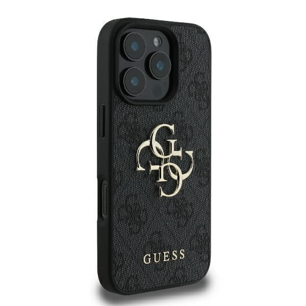Guess Mobilskal till iPhone 16 Pro Max 4G Big Logo - Svart Black