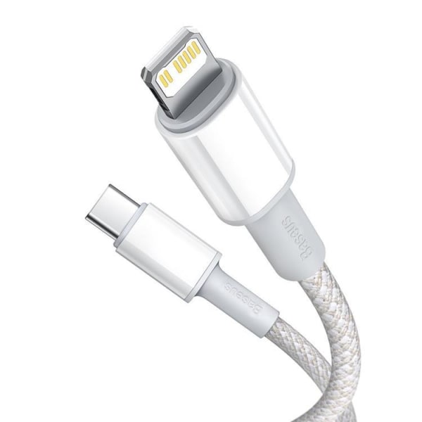 Baseus Power USB-C Til Lightning 20 W Kabel 1 m - Hvid