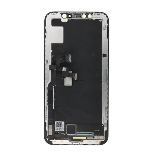 iPhone X Skärm med LCD-display FixCell Super Retina Renoverad Black