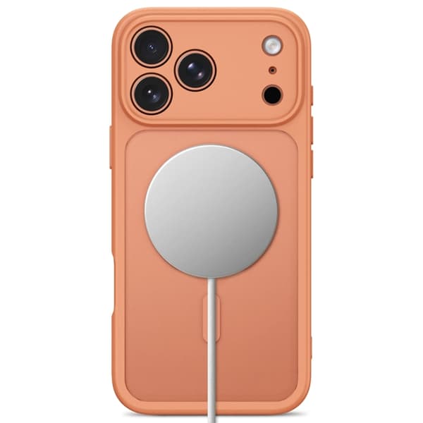 Tech-Protect Mobilskal För iPhone 18 Pro Magsafe Basicmag - Matte Cosmic Orange