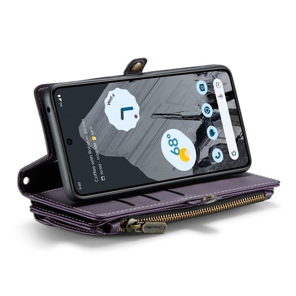 CASEME Plånboksfodral Konstläder till Google Pixel 8 Pro - Lila