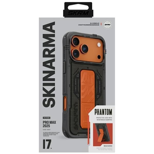 Skinarma Mobilskal till iPhone 17 Pro Max MagSafe Phantom - Oliv Grön