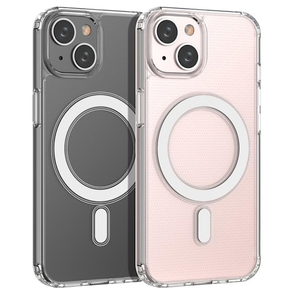 iPhone 14 Plus Skal Magsafe Magnetic - Clear Transparent