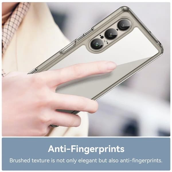 Mobilskal till Sony Xperia 1 VII Acrylic TPU - Grå