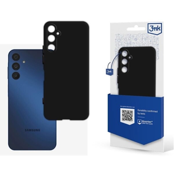 3MK Galaxy A15 5G Mobilskal Matt - Svart Svart