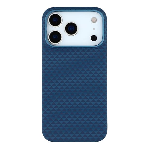 Mobilskal till iPhone 17 Pro MagSafe Carbon Fiber Blå