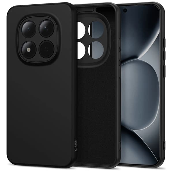 Tech-Protect Mobilskal För Xiaomi Redmi Note 15 Pro Icon - Svart Svart