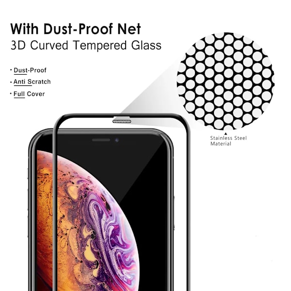 SiGN iPhone SE (2020/2022) Härdat Glas Skärmskydd - Clear