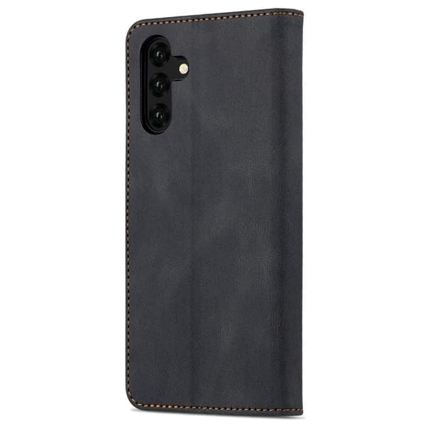 AZNS Samsung Galaxy A13 5G Plånboksfodral Konstläder - Svart