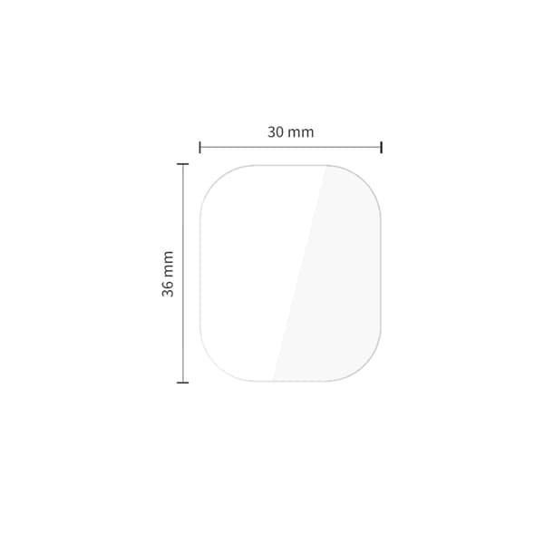 Tech-Protect [2-Pack] Skärmskydd Apple Watch 1/2/3/4/5/6/SE (40mm) Hydrogelfilm Transparent