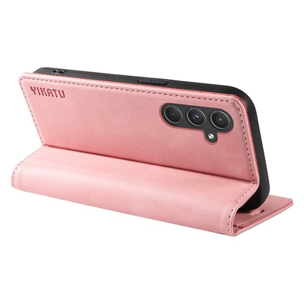 YIKATU Mobilskal till Samsung Galaxy A55 5G KonstLäder - Rosa