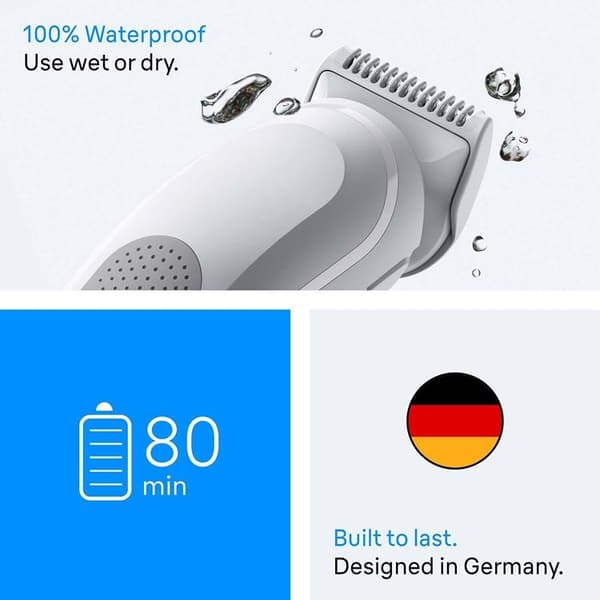 Braun Body Groomer BG 3530 Gentle - Grå