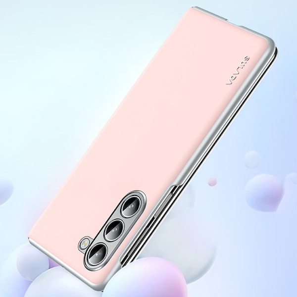 SULADA Mobilskal till Galaxy Z Fold5 5G Läder+PC - Lila