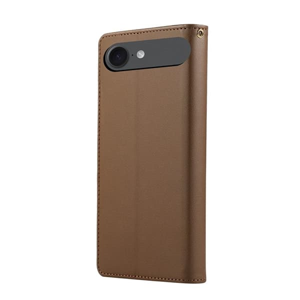 iPhone Air Plånboksfodral RFID Rhombus Läder - Brun Brun