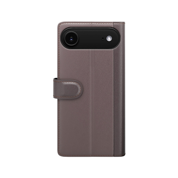 iPhone Air Plånboksfodral Äkta Läder - Brun Brun