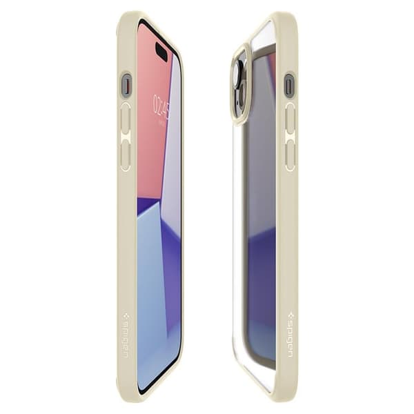 Spigen Mobilskal till iPhone 15 Plus Ultra Hybrid - Beige Beige