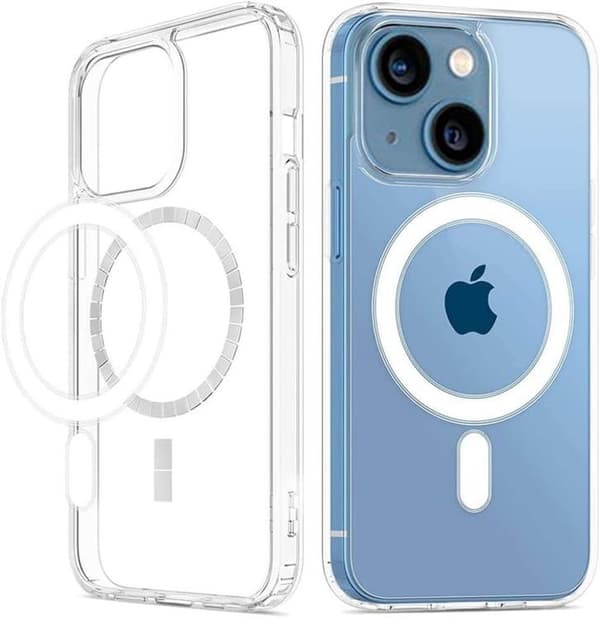 BOOM Mobilskal till iPhone 15 Plus Magsafe TPU - Transparent Transparent
