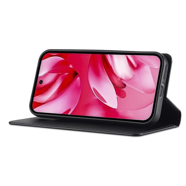 LC.IMEEKE L1 Series Google Pixel 9a Plånboksfodral Konstläder - Svart