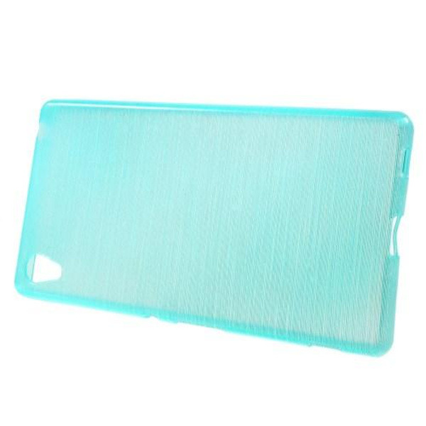 Brushed Flexicase Skal till Sony Xperia Z3+ (Blå) Blå