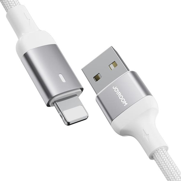 Joyroom A10 USB-A till Lightning kabel 2m - Vit