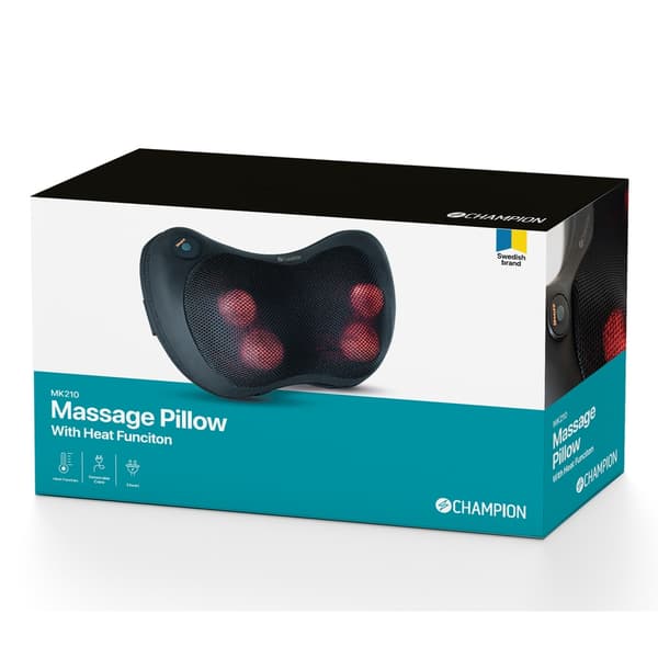 Massagekudde med värme Black