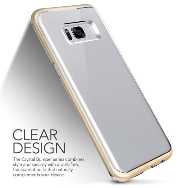 Verus Crystal Bumper Skal till Samsung Galaxy S8 Plus - Gold