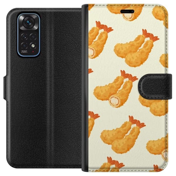 Plånboksfodral till Xiaomi Redmi Note 11 med Räkor