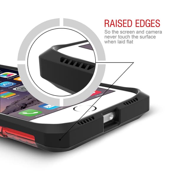 Itskins Octane Cover til iPhone XS / X - Rød Red