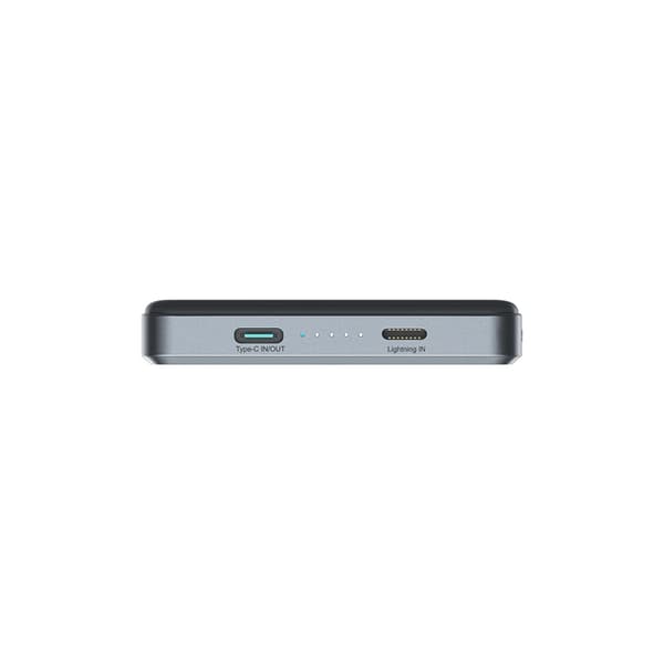 Joyroom Magnetisk Trådlös Powerbank 10000 mAh USB-C - Grå Grå