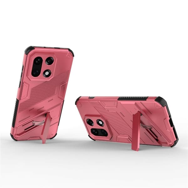 Mobilskal till OnePlus 15 PC + TPU Shockproof Kickstand - Rosa Rosa