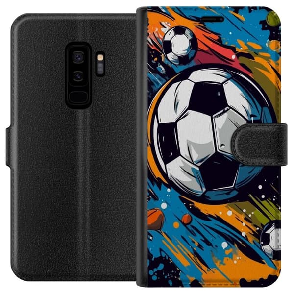 Pung Taske til Samsung Galaxy S9+ med fodbolde