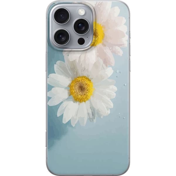 Telefontaske til Apple iPhone 16 Pro Max med sommerblomster