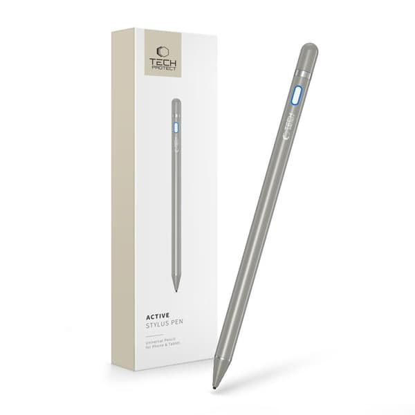 Tech-Protect Aktiv Styluspen - Titanium Silver