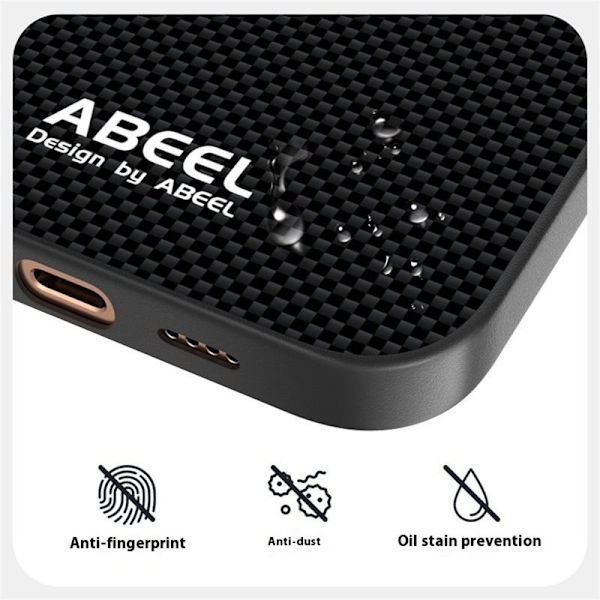 ABEEL Mobilskal till iPhone 16 Pro Max MagSafe Kompatibel Blå