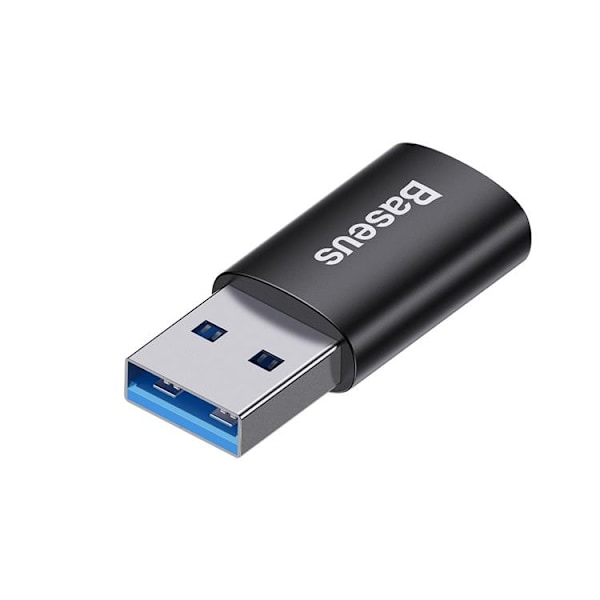 Baseus USB 3.1 OTG Till Typ-C Adapter - Svart Svart