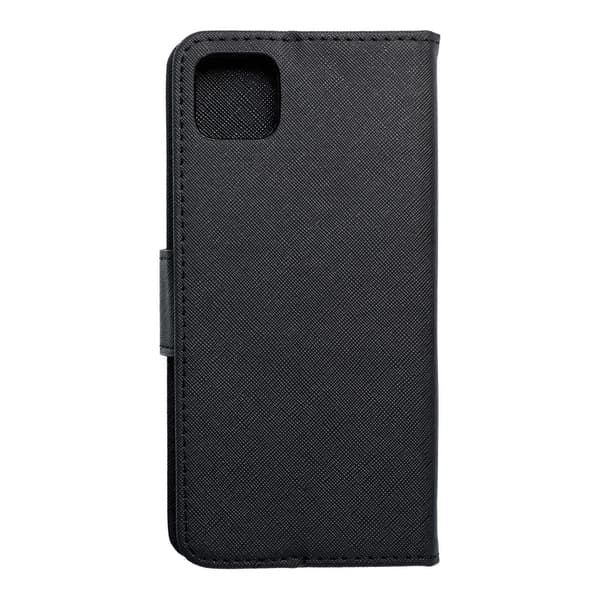 Hieno lompakkokotelo Samsung A22 5G:lle, musta Black