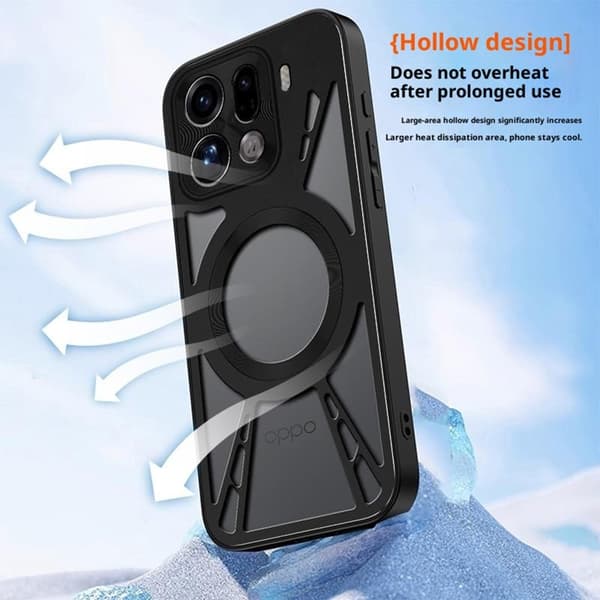 Mobilskal till Oppo Find X9 Pro 5G Plast - Silver