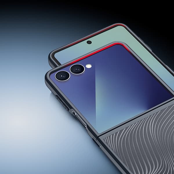 Dux Ducis Telefontaske til Galaxy Z Flip 7 Aimo - Sort Svart