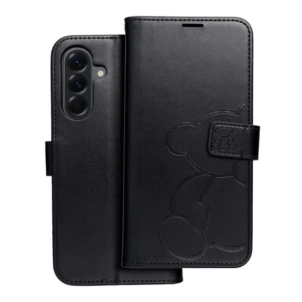 Galaxy A56 5G Pung Etui Mezzo - Bamse Sort Svart