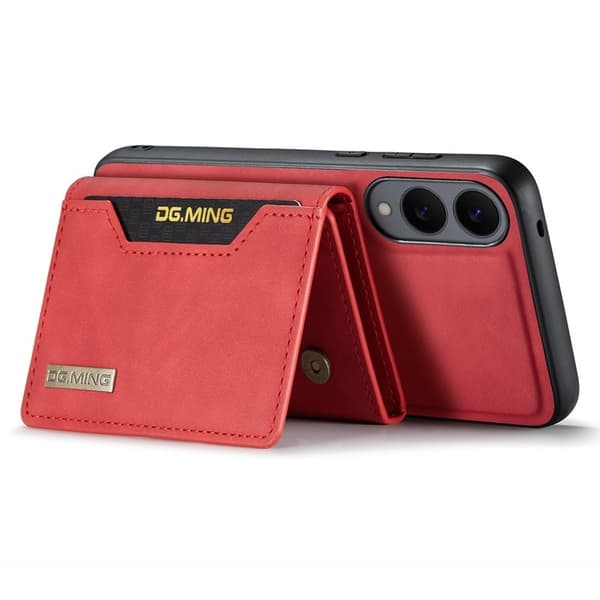 DG.MING M2 Series Mobilskal till Samsung Galaxy S25 Edge Röd