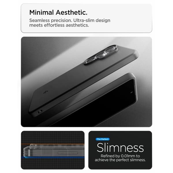 Spigen Mobilskal För Galaxy S26 Ultra Magsafe Thin Fit - Svart Svart