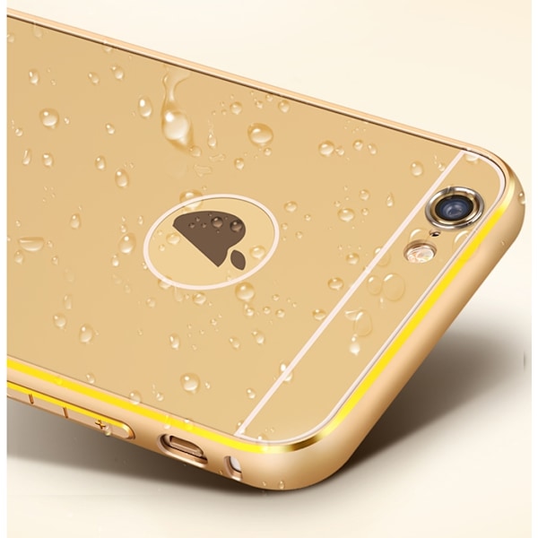 JFX Metallbumper-skal till Apple iPhone 6(S) Plus (Rose Gold)