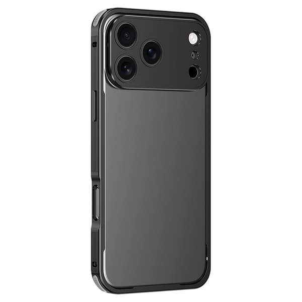 iPhone 17 Pro Mobiskal Bumper Aluminium Alloy - Svart Svart