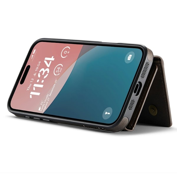 DG.MING M6 Series Mobilskal till iPhone 16 Plus Magnetiskt Brun