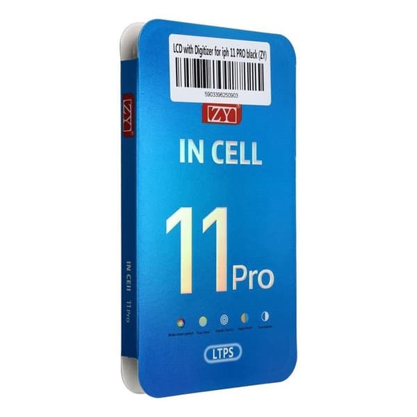 iPhone 11 Pro Visa pekskärm ZY LTPS IC Svart