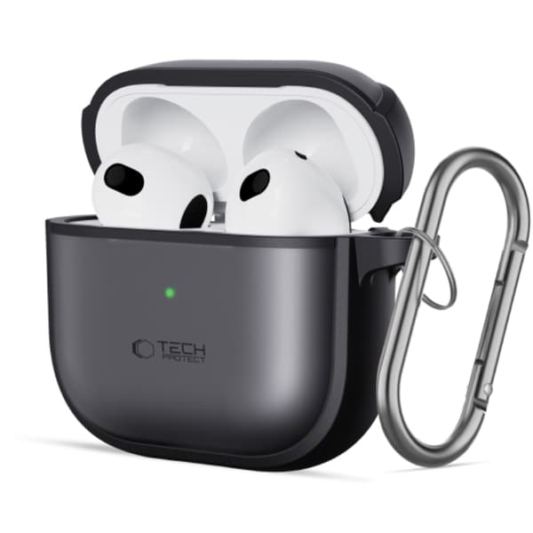 Tech-Protect Airpods 4 Skal Magsafe - Matte Svart Svart