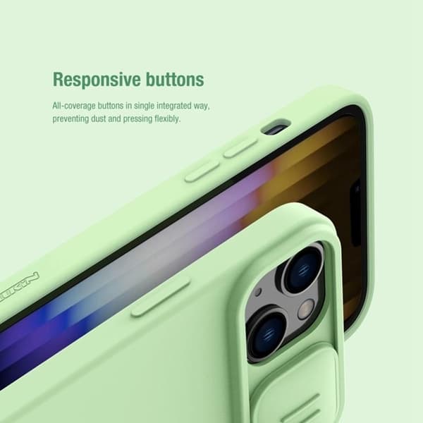 Nillkin iPhone 14 Plus Skal Magsafe Magnetic - Blå Blå