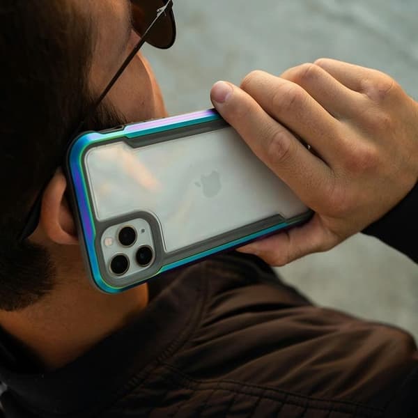 Raptic iPhone 14 Pro Kuori Magsafe X-Doria Shield Armored - Opal Svart